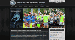 Desktop Screenshot of marlinlaxcamps.com
